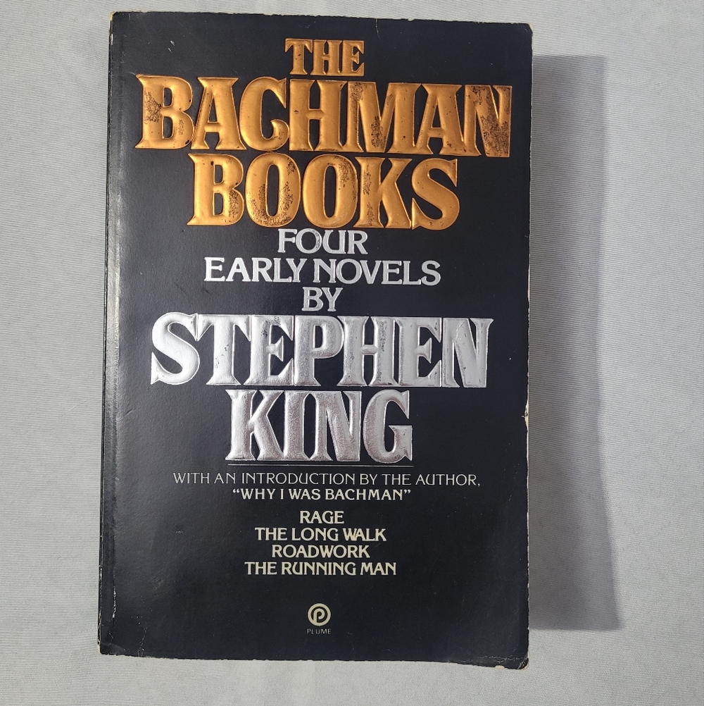 Stephen King The Bachman Books 1st Plume Printing 1985